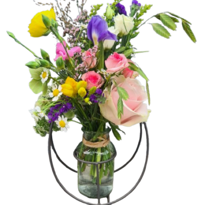 Small spring jar arrangement